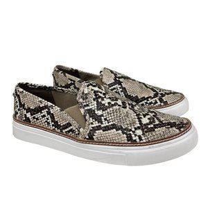 Steve Madden Women’s Jalia Slip-on Snakeskin Print Sneakers